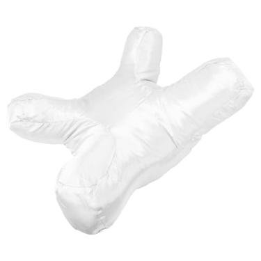 Imagem de Travesseiro Anti Rugas, Travesseiro de Beleza Anti -gota de Algodão Uniforme Recheio para Dormir Profundo (Branco)