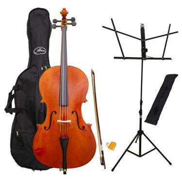 Imagem de Kit Violoncelo AL 1210 4/4 Alan + Estante para Partitura S1