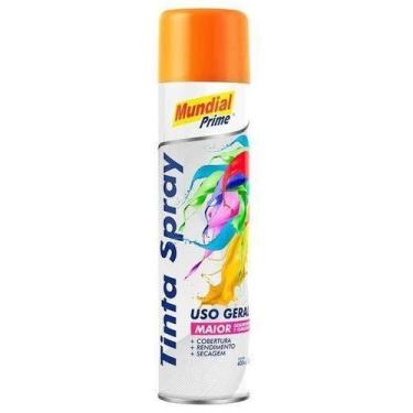 Imagem de Tinta spray 400ml mundial prime ug laranja - AEROFLEX