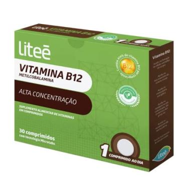 Imagem de Vitamina B12 Metilcobalamina Alta concentração - 30 comprimidos Microtabs Vegano