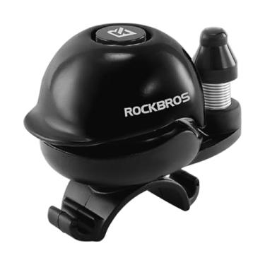Imagem de ROCKBROS Campainha De Bicicleta Liga Cobre, Campainhas Montanha Para Adultos Com Som Alto E Ajuste Guidão 0,87-1,33 Pol./22-34 Mm