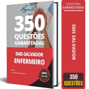 Imagem de Caderno De Questões Sms Salvador 2024 - Enfermeiro - Editora Solucao