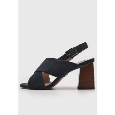 Imagem de Sandália Jorge Bischoff Suede Azul-Marinho Jorge Bischoff J13463039008 feminino