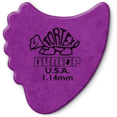 Imagem de Dunlop 414R114 palhetas Tortex Fin de 1,14 mm, pacote com 72