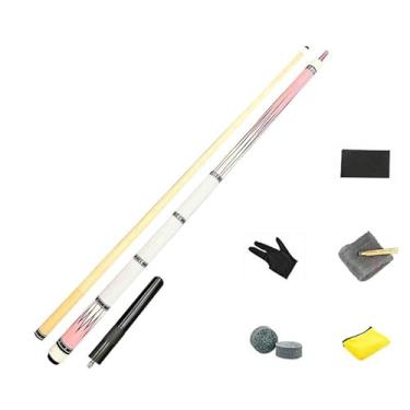 Imagem de Taco de Sinuca Profissional 1/2 em Madeira de Bordo - 147 cm (58 pol) - Cabeça 12,5 mm - Boa Qualidade da Madeira e Construção (A Tacos de bilhar e acessórios, 13mm)