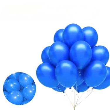 Imagem de Kit 150 Balão Liso + Bomba de Encher-Adequado para inflar balões e colchão de ar(Azul-escuro)