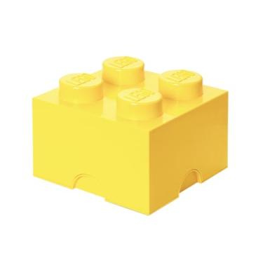 Imagem de Lego Bloco Gigante De Organização 4 Pinos Amarelo Cool Monchy Lacroix 4 Pinos Amarelo Cool 4 Pinos