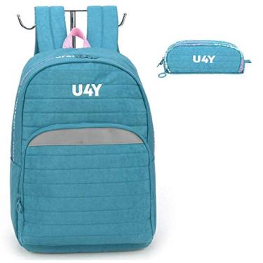 Imagem de Mochila Feminina para Notebook com Estojo Triplo Up4You