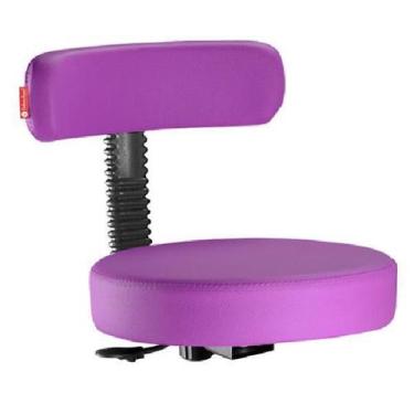 Imagem de Assento Encosto Mocho Estética Slim Lilás - Cadeira Brasil