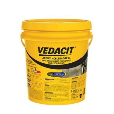 Imagem de Aditivo Vedacit Rapidíssimo 20kg - Acelerador de Cimento e Concreto