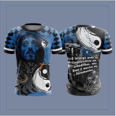 Imagem de Camisa Quebrada Ilustração Tony Country Azul Cobalt - FERRACIN, CAMISE