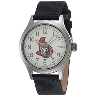 Imagem de Timex NHL Relógio de embreagem masculino 40 mm, Ottawa Senators