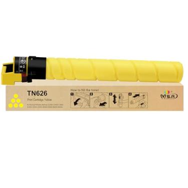 Imagem de MS.R TN626 TN328 TN330 TN628 Cartucho de toner compatível com TN626 amarelo Konica Minolta Bizhub C300i C360i C250i C7130i C450i C550i C650i (1 pacote)