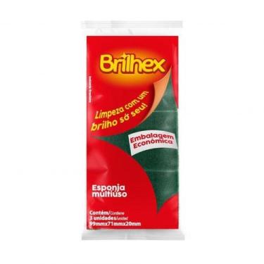 Imagem de Esponja multiuso brilhex embalagem economica
