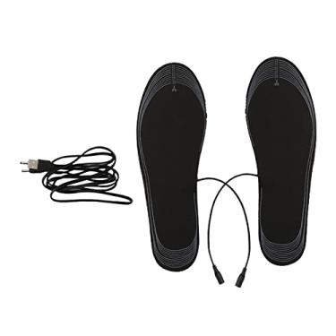 Imagem de Vaveren Palmilhas Aquecidas Elétricas USB Unissex, Almofadas Aquecedoras para Os Pés Cortáveis