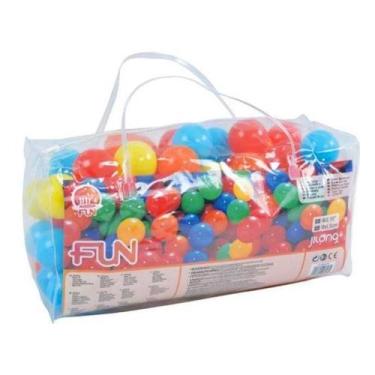 Imagem de Kit com 100 Bolinhas Coloridas Jilong