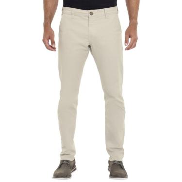 Imagem de Calça Sarja Hangar 33 Slim Chino Bege System Tam. 52-Masculino
