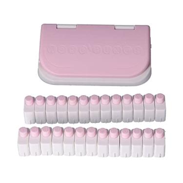 Imagem de Perfurador de Papel para Scrapbook, Mini Perfuradores de Papel de 26 Unidades Com Caixa Independente, 26 Letras Em Inglês, Máquinas de Perfuração Manuais para Cartões