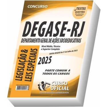 Imagem de Apostila Degase Rj Legislação E Leis Especiais Parte Comum