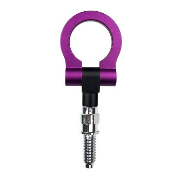 Imagem de Tow Hook Engate Reboque Carro Camionete Universal Roxo Rosa