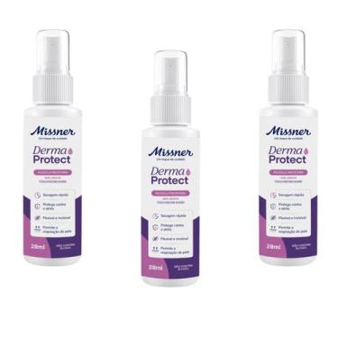Imagem de Spray Barreira Protetora Derma Protect Missner 28ml 3 Unidades