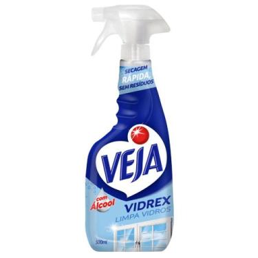 Imagem de Limpador de Vidros Vidrex Tradicional Spray Veja 500ml