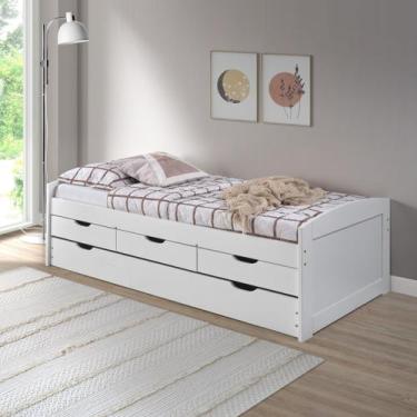 Imagem de Bicama 90 Cm X 190 Cm Madeira Maciça - FAMACHIQ