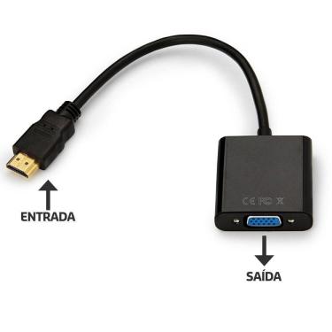 Imagem de Cabo Conversor Hdmi Para Vga - Cirilo Cabos