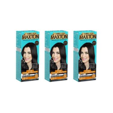 Imagem de Coloraçao Maxton 2.8 Preto Tabaco-Kit C/3Un