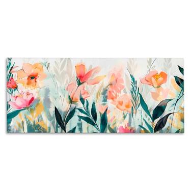 Imagem de Stupell Industries Arte de parede em tela Flower Garden Whispers por Elara Yasna, 25 x 61 cm
