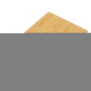 Imagem de Placa de bloqueio de crochê com pinos placa de bloqueio de madeira sintética reutilizável para tear de crochê de tricô com superfície lisa de lixamento fino para iniciantes mamãe (L)