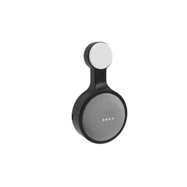 Imagem de Suporte De Tomada Parede Google Home Mini Wifi - PEKO, 3d, 028, Preto
