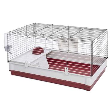 Imagem de Gaiola de luxo de 99,8 cm para coelhos e porquinhos-da-índia, ninho de porquinho-da-índia, casa extra grande de luxo para ouriço, gerbos, porquinhos-da-índia ou pequenos animais