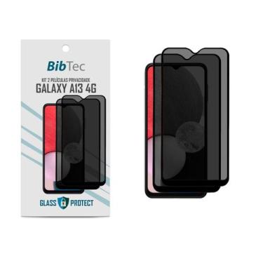Imagem de Kit 2X Películas Privacidade 3D Anti Espião para Samsung Galaxy A13 4G