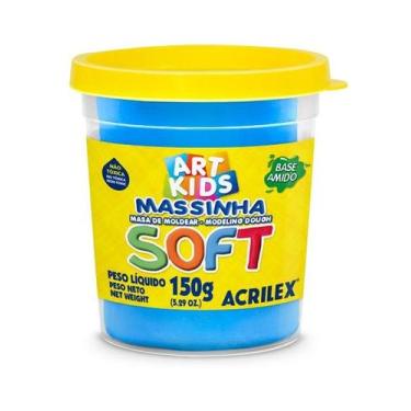 Imagem de Massa modelar 150g azul Acrilex