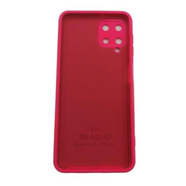 Imagem de Capa Capinha para Samsung Galaxy a22 4g tela 6.4 Silicone Aveludada Pr