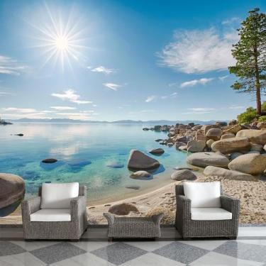 Imagem de Papel de Parede Paisagem Lago Natureza Sala Painel - 051pcp - Allodi