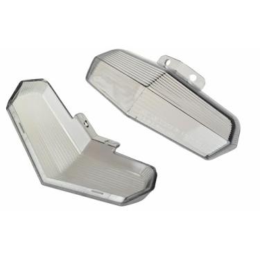 Imagem de TOPZONE Lente adequada para Ducati 2003-2004-2005-2006 Superbike 749/S/R, 2003-2007 Superbike 999/S/R; Lente de luz traseira de freio do motor (moke)