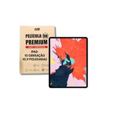 Imagem de Película De Vidro Temperado iPad 10ª Geração 10.9 polegadas, Proteção Total, Anti-Risco, Transparente