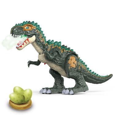 Imagem de Dinossauro Brinquedo Bota Ovo Fumaça e Som DinoRex Maxi Toys