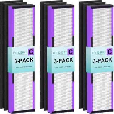 Imagem de Pacote combinado de filtros purificadores de ar 3 HEPA + 6 pré-filtros