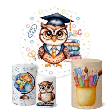 Imagem de Trio Capas Cilindro + Painel 1,50m Dia Dos Professores (K1PROF0007)