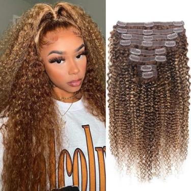 Imagem de Extensões de cabelo Clip In croocco Balayage 20" 120g 8 unidades