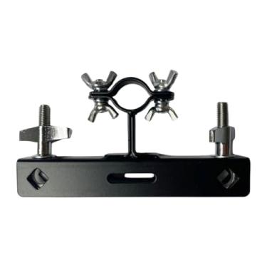Imagem de KiBcsLic Suporte para chocalho de bumbo, acessórios de percussão, de montagem de rack para tambor de jazz, suporte de substituição reforçado com metal, Style a