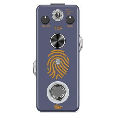 Imagem de ISET Pedal de guitarra AC Stage Pedal acústico com impressão digital para baixo de guitarra elétrica True Bypass
