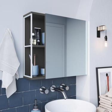 Imagem de Espelheira para Banheiro 53x60cm - Placa e Ponto