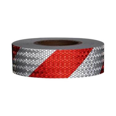 Imagem de Adesivo Refletivo De Sinalização Para Caminhão, Escavadora, Cinto De A