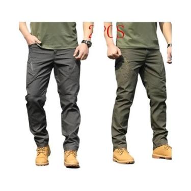 Imagem de Calças Táticas Camufladas Slim Fit Impermeáveis E Respiráveis Para Tre