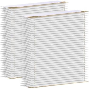 Imagem de 2 pacotes, 201 filtros de substituição MERV 13 compatíveis com purificadores de ar para casa inteira Aprilaire 2200, 2250, Space Gard 2200 e Lennox PMAC-20C (Lennox X0445), filtro de ar MERV-13