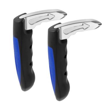 Imagem de HSHGZSR 2 peças de suporte portátil para veículos de bengala, alça multifunções, maçaneta de trava de porta de carro, disjuntor de janela, portátil, automotivo para idosos e ferramenta de emergência